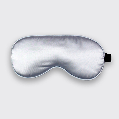 Satin Sleep Eye Mask-Silver