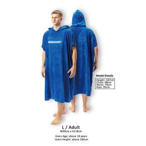 Man Poncho Towel Adult L