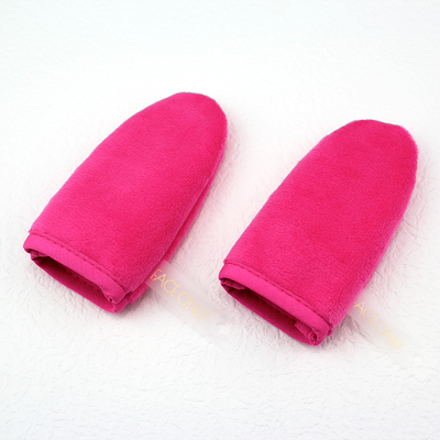 Toner lock Eye Makeup Romover 2 Finger Glove