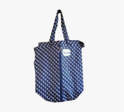 Zipper EnLarge Design Tote Bags